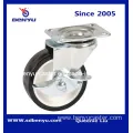 Swivel Caster with Black Wheel for Industrial Use